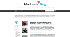 Desktop Screenshot of mediahub.blogs.edina.ac.uk