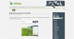 Desktop Screenshot of gogeo.blogs.edina.ac.uk