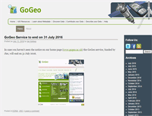 Tablet Screenshot of gogeo.blogs.edina.ac.uk