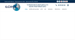 Desktop Screenshot of edina.es