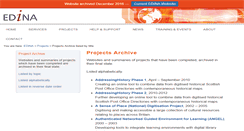 Desktop Screenshot of addressinghistory.edina.ac.uk