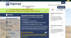 Desktop Screenshot of digimap.edina.ac.uk