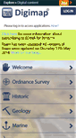 Mobile Screenshot of digimap.edina.ac.uk