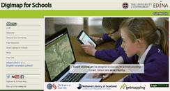 Desktop Screenshot of digimapforschools.edina.ac.uk